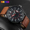 Reloj SKMEI 9113 Analogico de Cuero