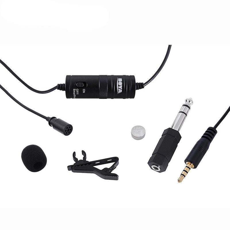 Microfono Solapero BOYA BY-M1 Para Camaras, Smartphones, Grabadores , PC