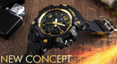Reloj SKMEI 1155B Analogico y Digital Acuático Antigolpes Cronometro y Alarma
