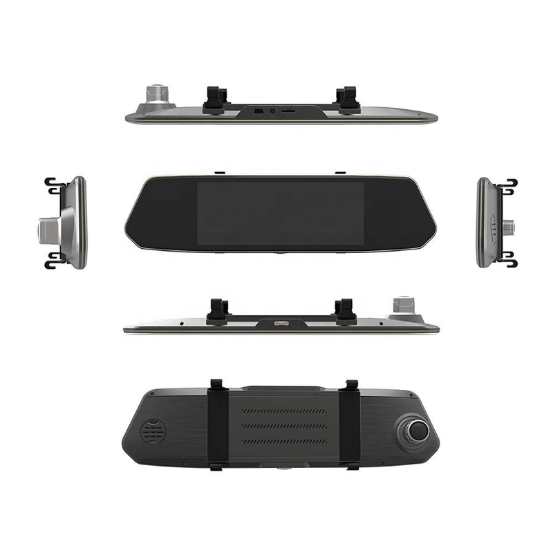 Cámara Para Auto Espejo Retrovisor Con Pantalla Táctil + Cámara De Retroceso