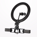Aro De Luz LED 26cm + Trípode + 3 Porta Celular + 1 Porta Micrófono + 1 Bandeja K10-120DZ
