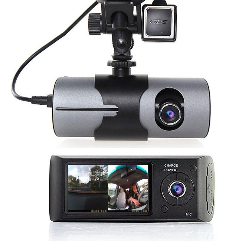 Camara Para Auto R300 HD Doble Lente - Gps