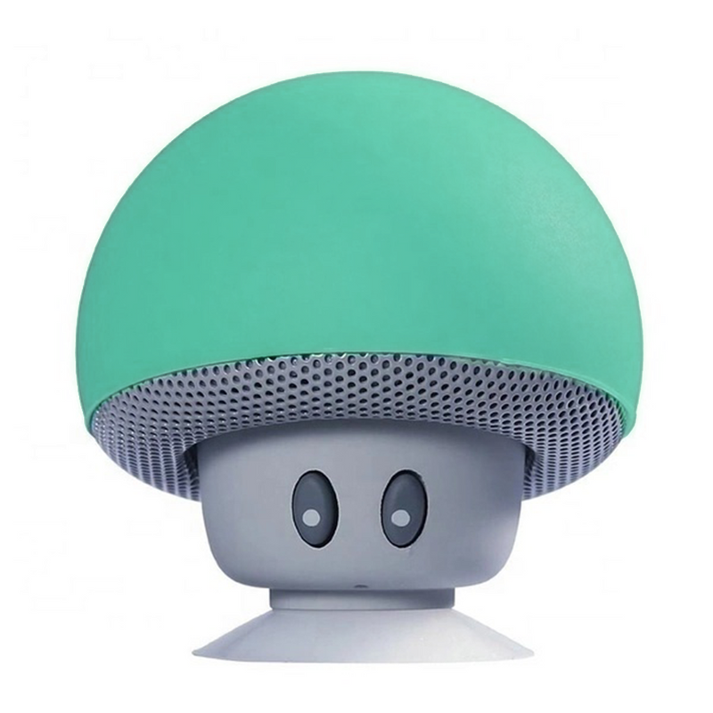 Parlante Bluetooth Honguito con Ventosa Sonido Stereo