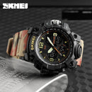 Reloj SKMEI 1327 Analogico y Digital Acuático Antigolpes Cronometro y Alarma