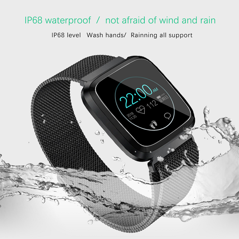 Smartwatch L18 IP68 Acu tico Seguimiento de ritmo cardiaco MEJOR