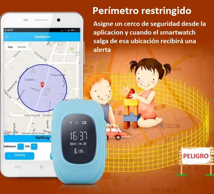 Smartwatch Con GPS Ultrabyte Q50  Para Niños (Ubicacion en Tiempo Real)