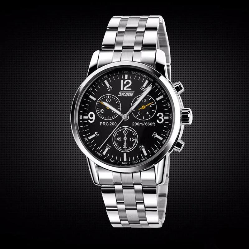 Reloj SKMEI 9070 Analógico de Acero Inoxidable
