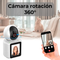 Camara Ip Wifi para Niños o Bebes Full Hd con Pantalla 2.8'