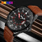 Reloj SKMEI 9113 Analogico de Cuero