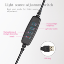 Aro De Luz LED 26cm + Trípode + 3 Porta Celular + 1 Porta Micrófono + 1 Bandeja K10-120DZ