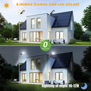 Lampara Poste Solar Alumbrado Publico 200W 600 Leds