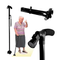 Baston Plegable Con Luz Led Y 4 Soportes Antideslizante