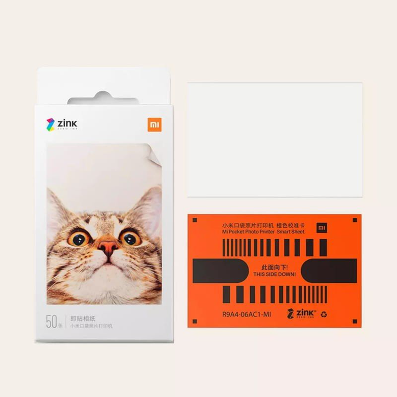 Papel Fotográfico para Impresora Portatil Xiaomi Mi Portable Photo Printer Paper XMBXXZ01HT