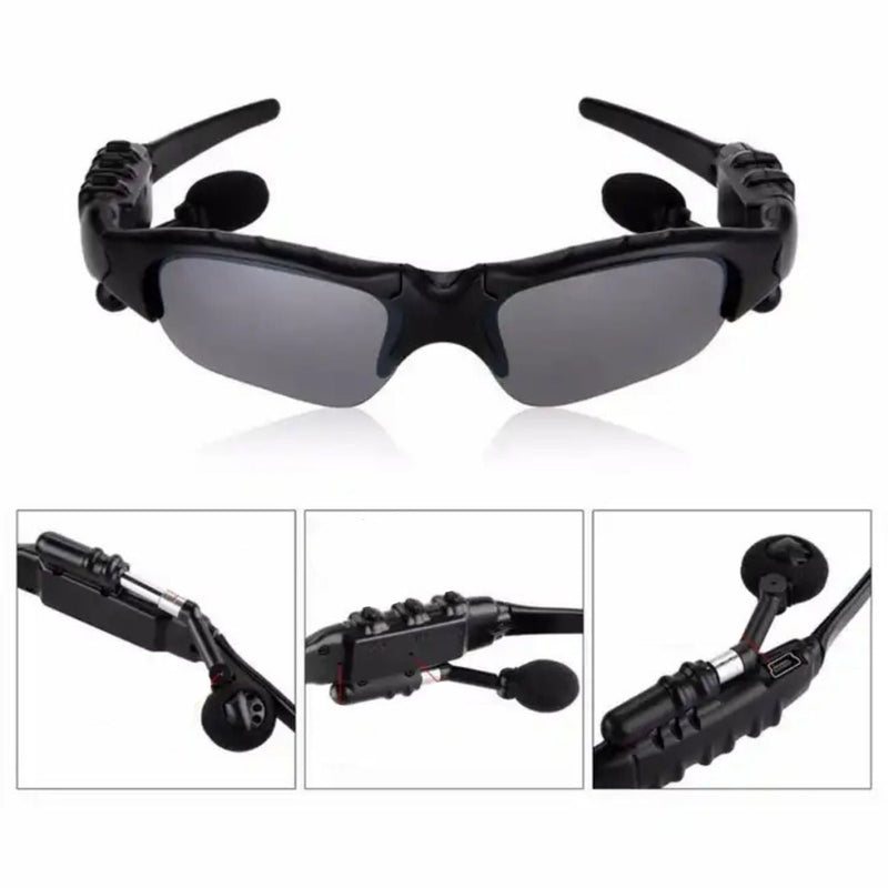 Lentes de Sol Auriculares Bluetooth con Microfono Unisex