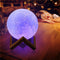 Lampara Luna 3D MOD14 Led Multicolor con Bateria