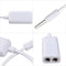Adaptador Splitter 3.5mm 2 Salidas para Audifonos / Parlantes