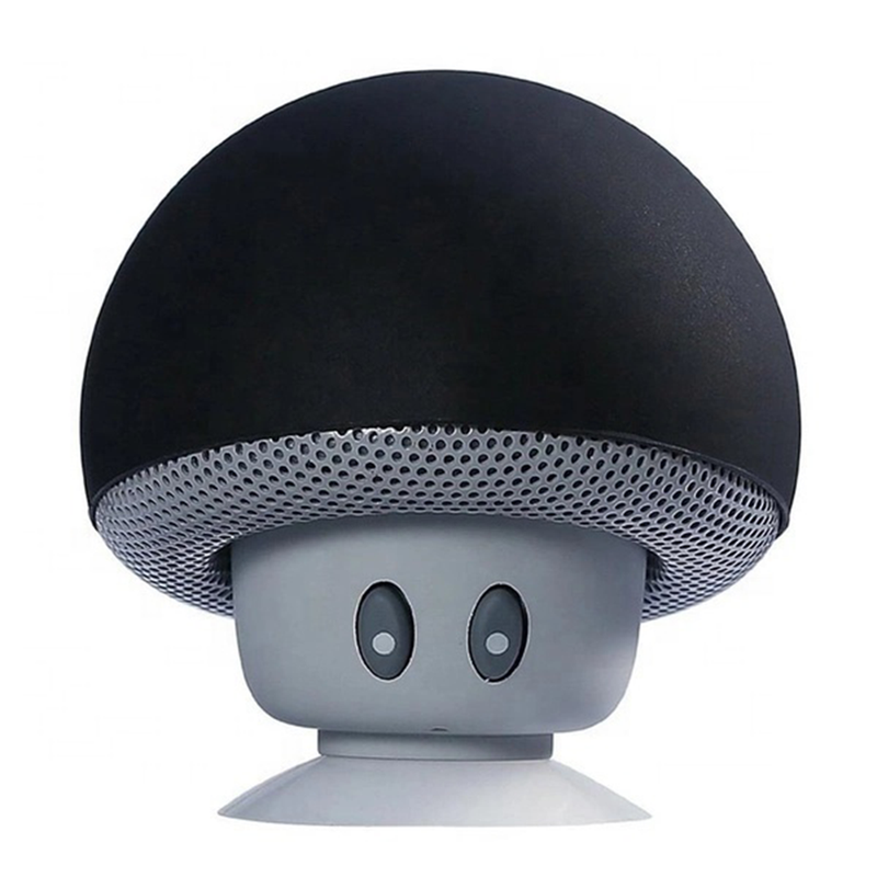 Parlante Bluetooth Honguito con Ventosa Sonido Stereo