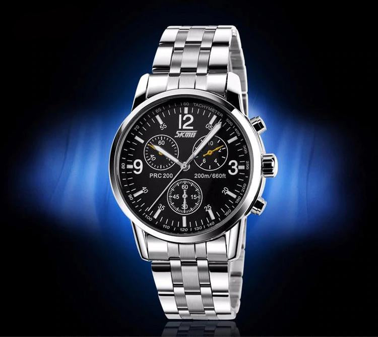 Reloj SKMEI 9070 Analógico de Acero Inoxidable