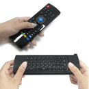 Mouse Aereo y Teclado Multimedia inalambrico para Smart Tv PC