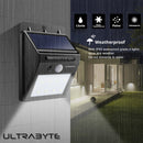 Lampara Solar Ultrabyte con 20 Focos LED + Sensor de Movimiento - Alta Resistencia a Exteriores