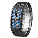 Reloj Led Ultrabyte Samurai Metalico