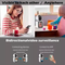 Camara Ip Wifi para Niños o Bebes Full Hd con Pantalla 2.8'