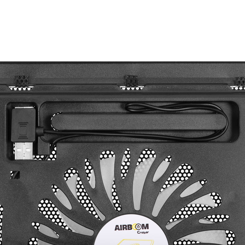 Cooler para Laptop Air Boom AB 021 Luz LED