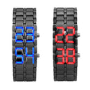 Reloj Led Ultrabyte Samurai Metalico
